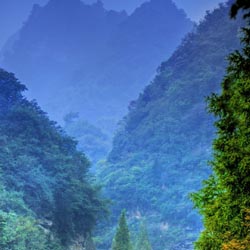 Chinareise wundang berge unesco weltkulturerbe