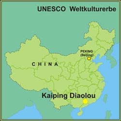 Kaiping Karte