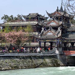 Chinareise dujiangyan unesco weltkulturerbe