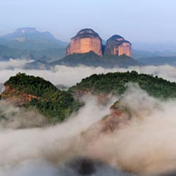 Chinareise unesco weltkulturerbe danxia shan Chinareise unesco weltkulturerbe danxia shan